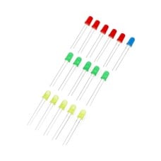 Set of 5mm LEDs justPi 16pcs