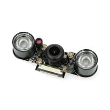 5 Mpx Pi Supply Night Vision Fisheye fotoaparatas, skirtas Raspberry Pi