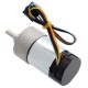 50: 1 pavarų variklis 37Dx70L 24V 200RPM - CPR 64 enkoderis - Pololu 4693 