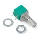 50kΩ linijinis 1/8W sukamasis potenciometras su