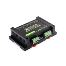 8 kanalų relės modulis su optine izoliacija - kontaktai 10A/250VAC/30VDC - ritė 7V-36V - Modbus RS485 - Waveshare 25739