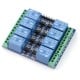 8-channel relay module with optoisolation - 10A / 250VAC contacts - 5V 