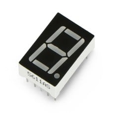 8 segment display 14mm red