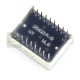 8-segment display x2 - 14mm green