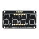 Adafruit 7 segmentų LED matricinė Backpack - STEMMA QT/Qwiic - Adafruit 877