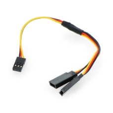 Adapter cable for Y servos - 15 cm (JR) 