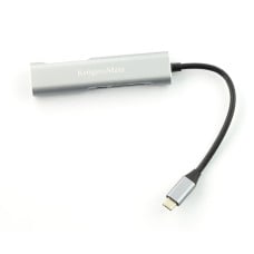 Adapter (HUB) USB type C to HDMI / USB 3.0 / SD / MicroSD / C port Kruger & Matz 