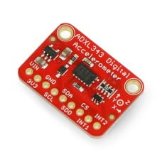 ADXL343 3 ašių I2C/SPI skaitmeninis akselerometras, modulis, Adafruit 4097