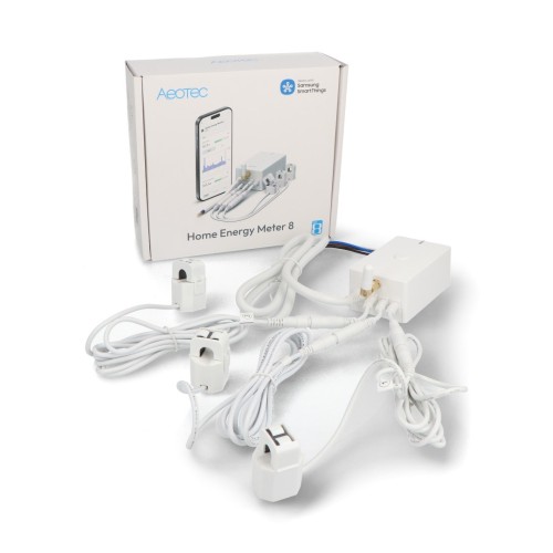 Aeotec Home Energy Meter 8 - three-phase Z-Wave energy meter - 60A Aeotec Home Energy Meter 8 - three-phase Z-Wave energy meter - 60A