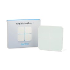 Aeotec WallMote Quad - scene and action activation remote control - 4 buttons - Z-Wave - white