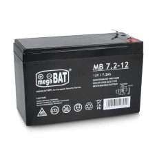 AGM battery 12V 7.2Ah megaBAT