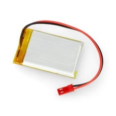 Akyga 1000mAh 1S 3.7V Li-Pol battery - 48x30x7mm