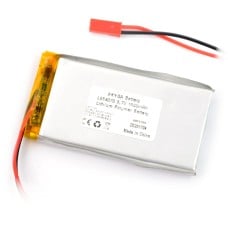 Akyga 1500mAh 1S 3.7V Li-Pol akumuliatorius - 70x40x6mm 