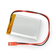 Akyga 1800mAh 1S 3.7V Li-Pol akumuliatorius - JST-BEC jungtis + lizdas - 50x40x8mm 