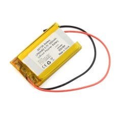 Akyga 3.7V 1S 1600mAh Li-Pol akumuliatorius - 50x34x9mm