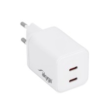 Akyga AK-CH-29 2xUSB C tipo maitinimo adapteris - 5-20V/2.25-3A 45W