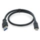 Akyga USB 3.0 A - USB 3.1 C  laidas 0.5m AK-USB-24 