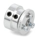 Aluminum Adapter for 6mm M3 Wheels - Pololu 2674 Aluminum Adapter for 6mm M3 Wheels - Pololu 2674