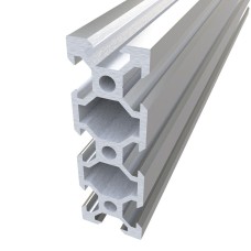 Aliuminio profilis V-Slot 2060 anoduotas sidabrinis 250mm 