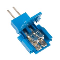 Amphenol FCI Clincher Connector, 2 plugs male, SparkFun COM-14195