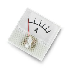 Analoginis ampermetras skydelis 91C16 mini 5A 
