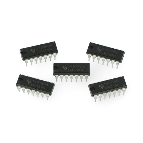 Analog Comparator LM339 - THT - 5 pcs Analog Comparator LM339 - THT - 5 pcs