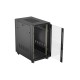 Floor-standing installation rack cabinet - 19'' 22U 600x1000mm - black - glass door - Lanberg FF01-6022-23B
