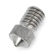 Antgalis 0.6mm E3D V6 - 1.75mm plastikas - grūdintas plienas