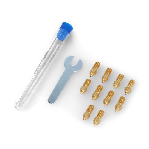 Nozzle Set 0.2mm/0.4mm/0.6mm/0.8mm for Elegoo Neptune 4/4 Pro 3D Printers - Brass Nozzle Set 0.2mm/0.4mm/0.6mm/0.8mm for Elegoo Neptune 4/4 Pro 3D Printers - Brass