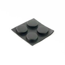 Apvalios lipnios kojelės 20mm - 4 vnt