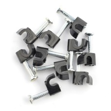 Cable holder 4mm round black - 100pcs