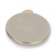 Apvalus neodimio magnetas su lipniu sluoksniu S 10x1mm - 10 vnt