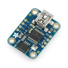 AR1100, controller for resistive touch screens, Adafruit 1580