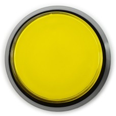 Arcade Push Button 6cm black housing - yellow with backlight 