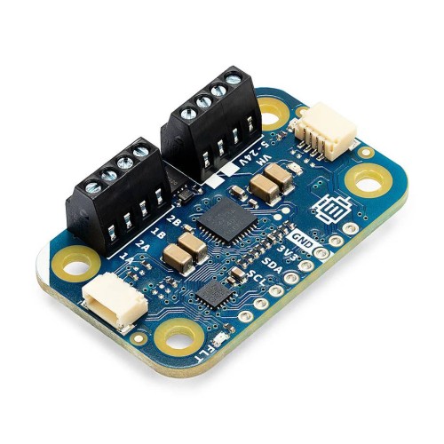 Arduino Modulino Motors - dual-channel motor controller 5V-24V/3.8A - MAX2221 - Qwiic - ABX00114 Arduino Modulino Motors - dual-channel motor controller 5V-24V/3.8A - MAX2221 - Qwiic - ABX00114