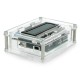 Case for Arduino Uno with LCD Keypad Shield v1.1 - transparent