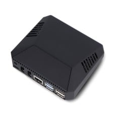 Argon ONE V3 case for Raspberry Pi 5 - with fan and heat sink - aluminum - black