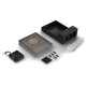 Argon Poly+ 5 – ABS korpusas su 30 mm PWM ventiliatoriumi, skirtas Raspberry Pi 5 – juodas
