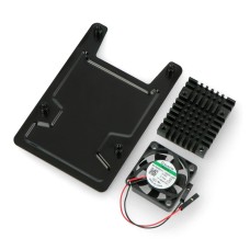 Case for Asus Tinker Board - open with fan