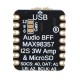 Audio BFF Add-on - module with 3W I2S audio amplifier - for QT Py and Xiao - Adafruit 5769