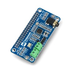 Audio Codec HAT - sound card with microphones for Raspberry Pi