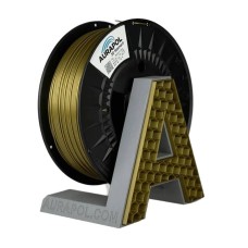 AURAPOL PLA metalinio plastiko filamentas 1.75mm 1kg – Viduramžių auksas