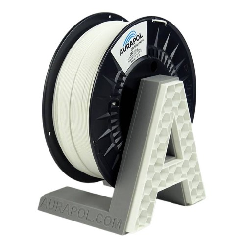 AURAPOL PLA plastika 1.75mm 1kg - Balta AURAPOL PLA plastika 1.75mm 1kg - Balta