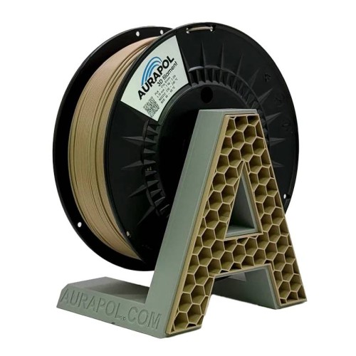 AURAPOL PLA filament 1.75mm 1kg - Clay Brown AURAPOL PLA filament 1.75mm 1kg - Clay Brown
