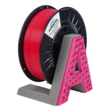 AURAPOL PLA Semi-Transparent filament 1.75mm 1kg - Raspberry