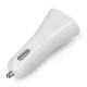 Automobilinis įkroviklis/automobilinis adapteris DPM CLT724 5V/2.1A 2xUSB
