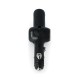Axiver Emergency Tools car charger - 2x USB - 5V/12V/24V - black