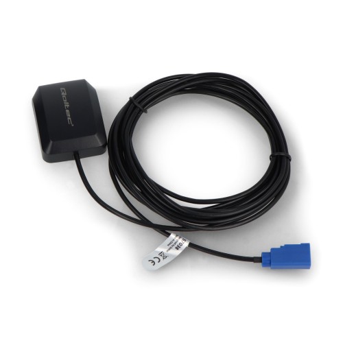 Automobilio GPS antena su magnetu - 28 dBi - išorinė - Qoltec 57038 Automobilio GPS antena su magnetu - 28 dBi - išorinė - Qoltec 57038