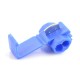 Quick connector 1-2.5mm - blue - 10 pcs