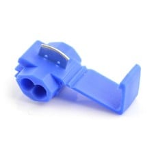 Quick connector 1-2.5mm - blue - 10 pcs
